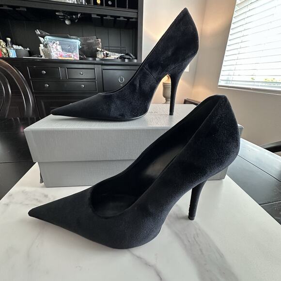 Balenciaga Women’s Knife Pump Heels 110MM in Black Size EU 38 US 8 MSRP $965 - Picture 3 of 8